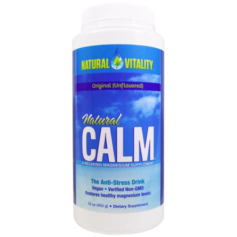 Natural Vitality, Natural Calm, The Anti-Stress Drink, Original ...