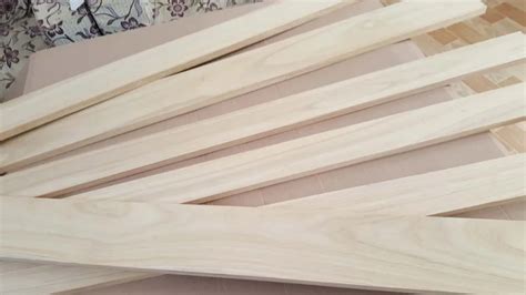 Paulownia Square Timber Solid Wood Board Strips For Construction - Buy ...