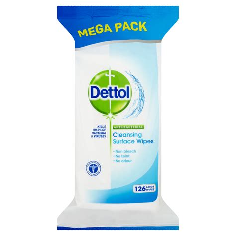 Bleach Free Antibacterial Surface Wipes | Antibacterial Wipes | Dettol