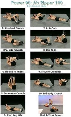 Complete Ab Ripper X Routine from P90X (by Tony Horton). This is soooo hard. | Health/Exercise ...