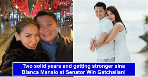 Bianca Manalo celebrates 2nd anniversary with Sen. Sherwin Gatchalian ...