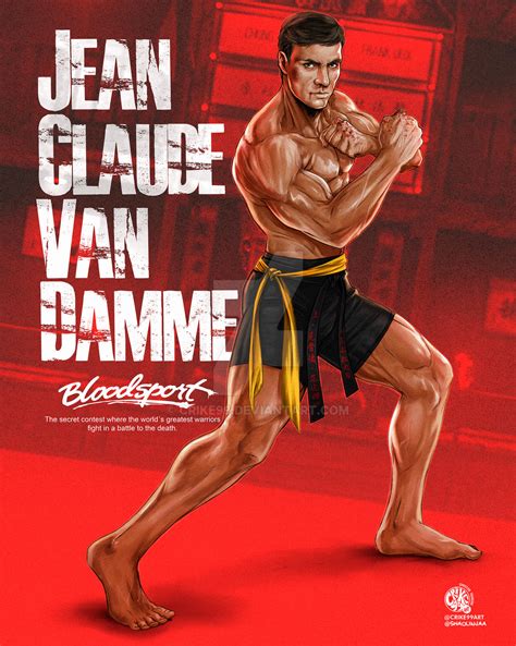 VAN DAMME BloodSport POSTER by Crike99 on DeviantArt