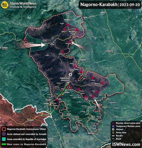 Nagorno-Karabakh Getting Ready To Be Integrate Into Azerbaijan! (Map) - Islamic World News