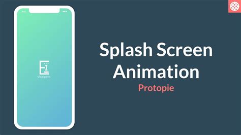 Splash Screen Animation | Protopie & Adobe XD - YouTube