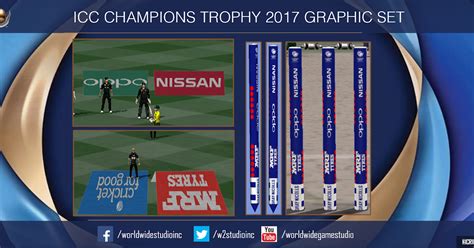 ICC CHAMPIONS TROPHY 2017 GRAPHIC SET | WORLD WIDE GAME STUDIO | WORLD ...