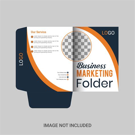 Business presentation folder template for corporate office 34346171 Vector Art at Vecteezy