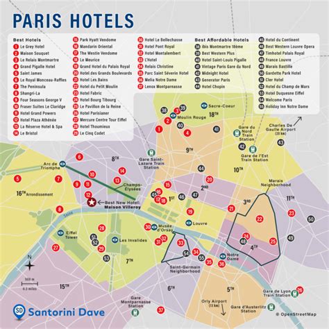 PARIS HOTEL MAP - Best Areas, Neighborhoods, & Places to Stay