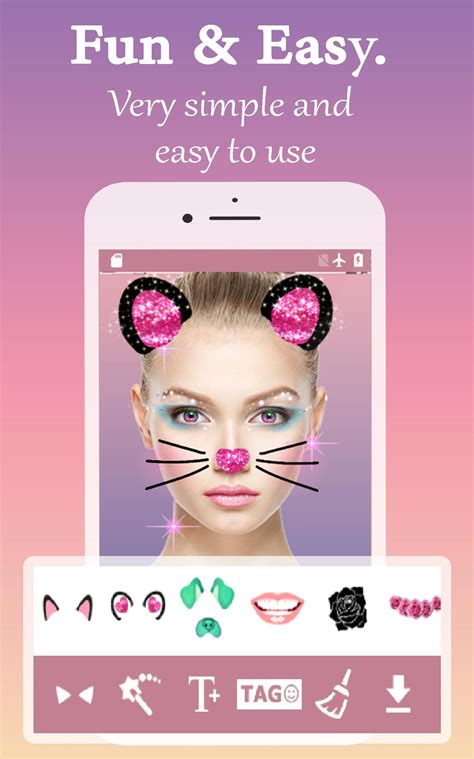 😻Cat Face Filters and Stickers APK do pobrania na Androida