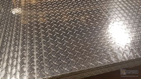 Diamond Plate Aluminum Sheets - 1/8", 3/16" and 1/4" - Tread Plate