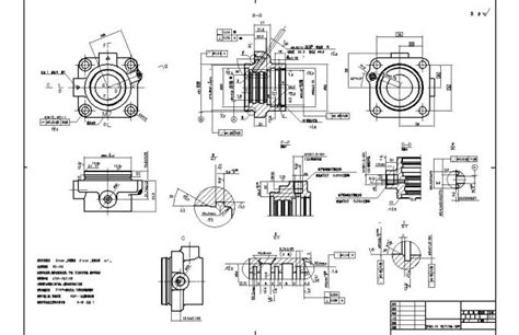 Mechanical Parts 3D Model and 2D Drawing by Tanerxun