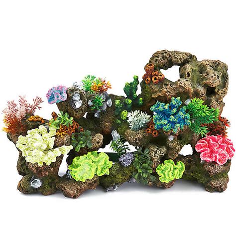 Top Fin® Stone & Coral Bubbler Aquarium Ornament | fish Ornaments | PetSmart