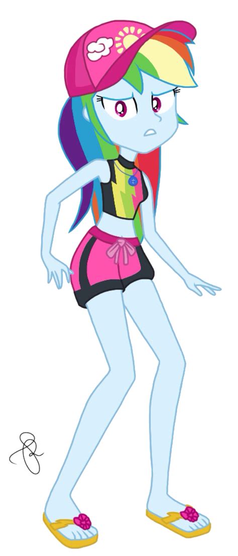 EQG Series - Rainbow Dash in swimsuit by ilaria122 Equestria Girls ...