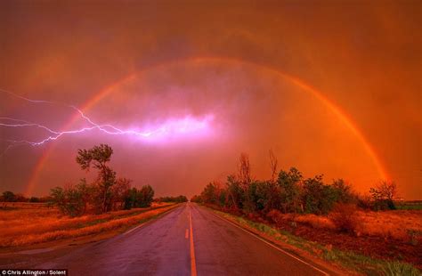 Rider of the storms: The man who chases lightning bolts, ducks tornadoes and drives straight ...