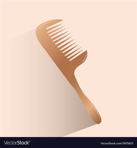 Comb Royalty Free Vector Image - VectorStock