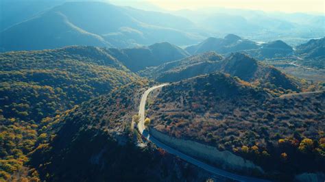 Aerial Shot Of Autumn Mountains 3420615 Stock Video at Vecteezy