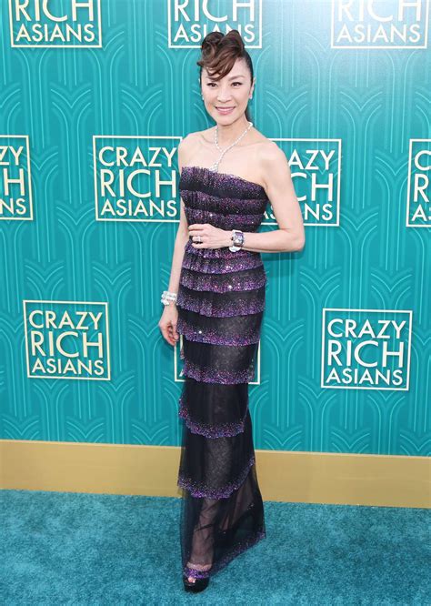 Michelle Yeoh: Crazy Rich Asians Premiere in Los Angeles -02 | GotCeleb