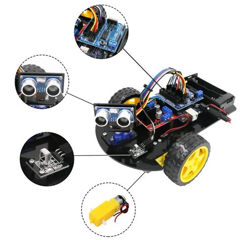 Aliexpress.com : Buy Smart Robot Car 2WD Chassis Kit with Tutorial for Arduino from Reliable ...