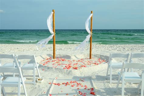 Pensacola Beach, Florida destination beach wedding | Sunset beach weddings, Beach destination ...