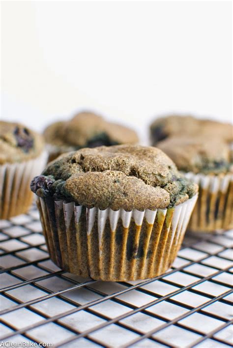 Blueberry Buckwheat Muffins (Gluten Free) | A Clean Bake