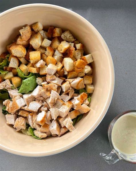 XL Chicken Caesar Salad - VJ Cooks