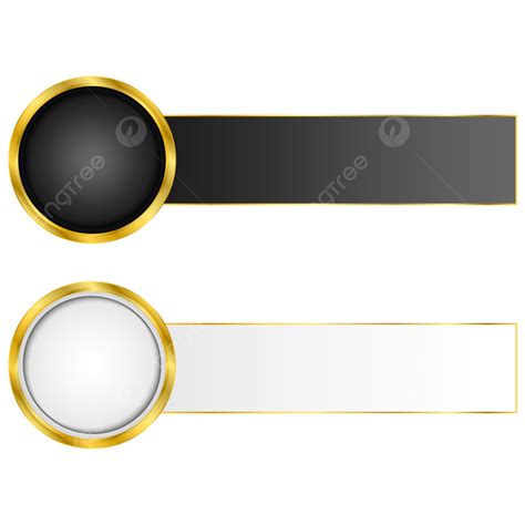 Social Media Marketing Clipart Vector, Golden Black And White Social Media Banner Tag Png ...