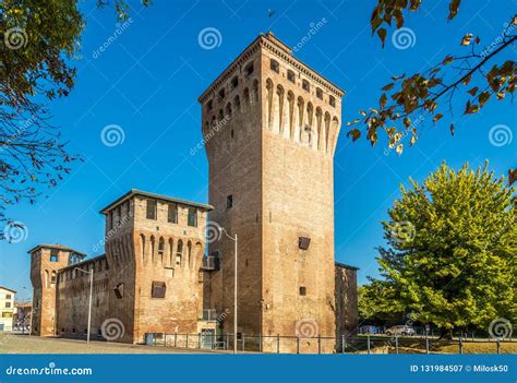 View at the Rocco Fortress of Cento in Italy Stock Image - Image of cento, tourism: 131984507