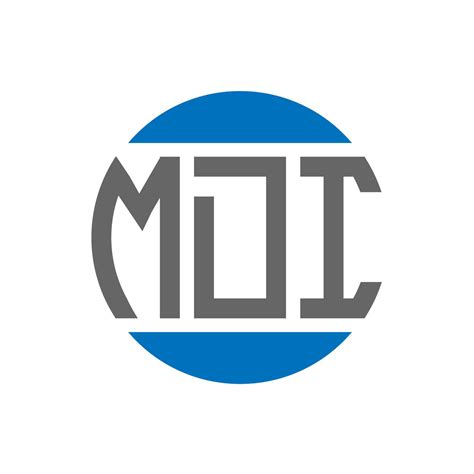MDI letter logo design on white background. MDI creative initials ...
