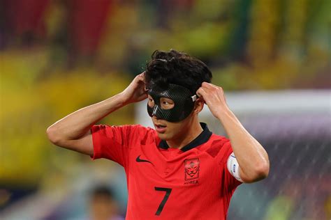 Why South Korea team captain Son Heung-min is wearing a mask at the ...