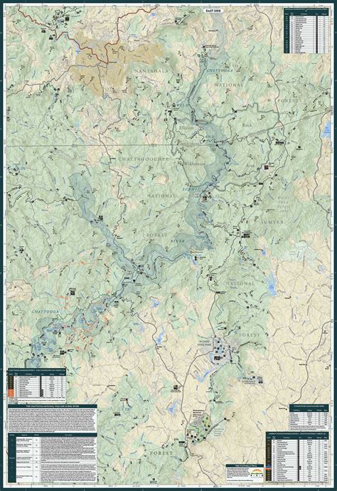 Chattooga River National Wild and Scenic River — Pisgah Map Co.