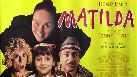 Matilda 1996 Film | Roald Dahl | Mara Wilson, Rhea Perlman, Danny ...