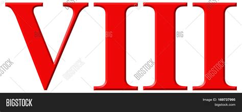 Roman Numeral Viii, Image & Photo (Free Trial) | Bigstock