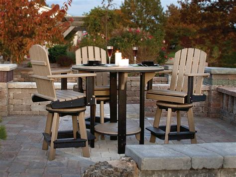 Canova Beach Outdoor Bar Table - Countryside Amish Furniture