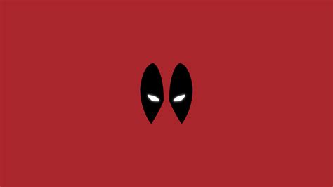 Download Vector Minimalist Deadpool Logo Wallpaper | Wallpapers.com