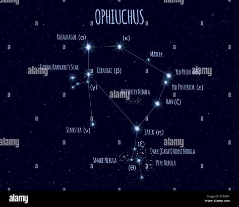 Ophiuchus constellation hi-res stock photography and images - Alamy