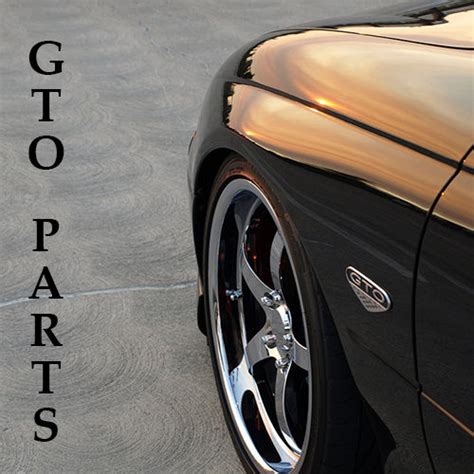 2004 - 2006 GTO Parts – East Coast Holden Parts