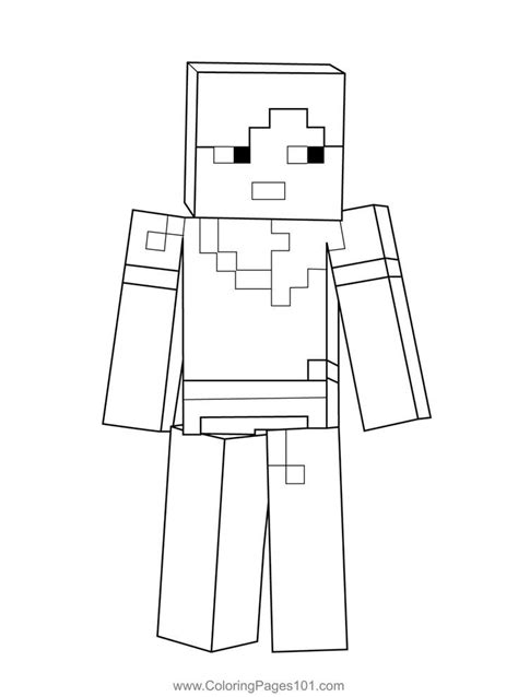 Dibujos De Alex Minecraft Para Colorear Para Colorear Pintar E | The Best Porn Website