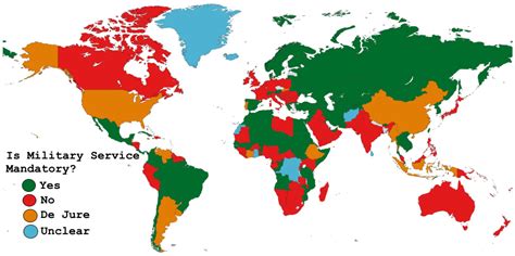 85 Countries With Required Military Service In 2023 - Operation Military Kids