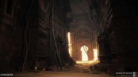 ArtStation - Desert Temple