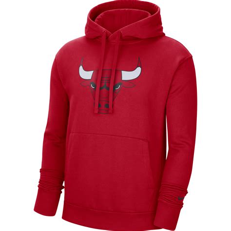 NIKE NBA CHICAGO BULLS ESSENTIAL FLEECE PULLOVER HOODIE por €55,00 ...