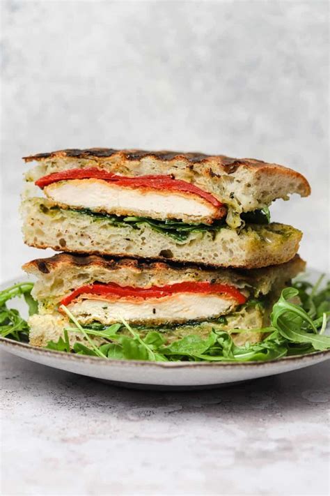 Italian Chicken Pesto Panini Recipe - Well Seasoned Studio