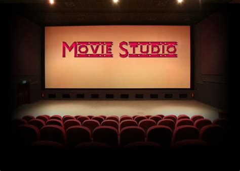 Movie Studio Background PSD File for Photoshop | PSD Backgrounds for Adobe Photoshop | Ícones