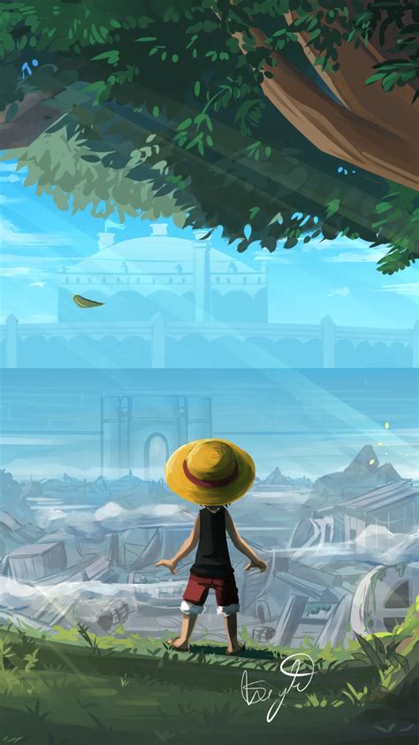 1440x2560 Resolution Monkey D Luffy One Piece Art Samsung Galaxy S6,S7,Google Pixel XL ,Nexus 6 ...