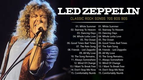 Led Zeppelin Greatest Hits Full Album - Greatest Classic Rock Hits of All Time - YouTube