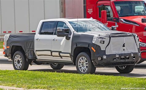 2024 Chevrolet Silverado HD spy shots: Big changes pegged for cabin