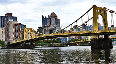 Free Images : architecture, bridge, skyline, river, cityscape, reflection, america, holiday ...