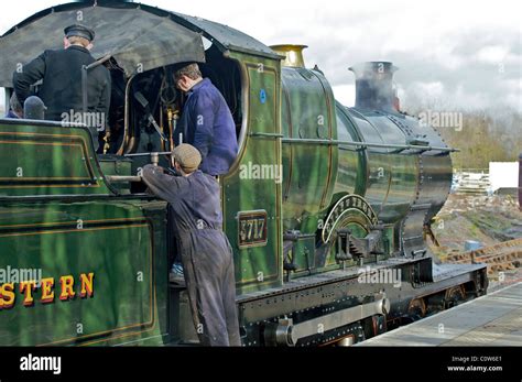 City of Truro steam train Stock Photo - Alamy