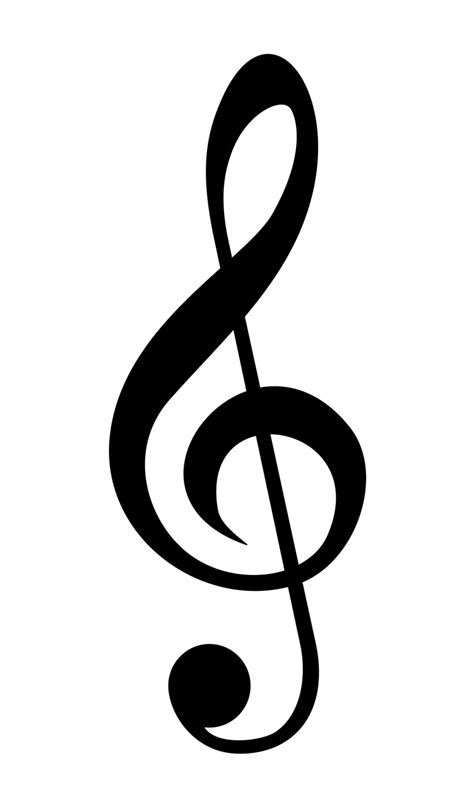 Treble Clef transparent PNG - StickPNG