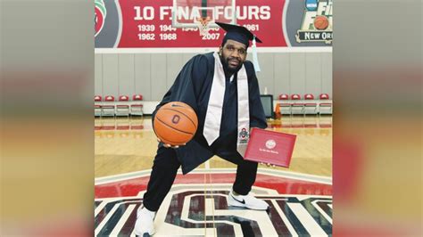 Former Buckeye Greg Oden graduates from Ohio State 12 years after his ...