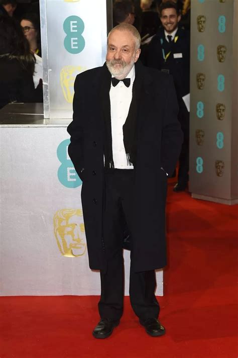 Mike Leigh collects his BAFTA - Manchester Evening News