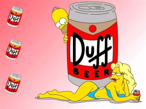 Duff's Beer | Dibujos de los simpson, Imagenes de homero, Fondos de los ...